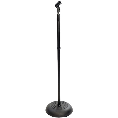 PYLE Compact Base 33.5" to 60.24" Height Adjustable Microphone Stand PMKS5
